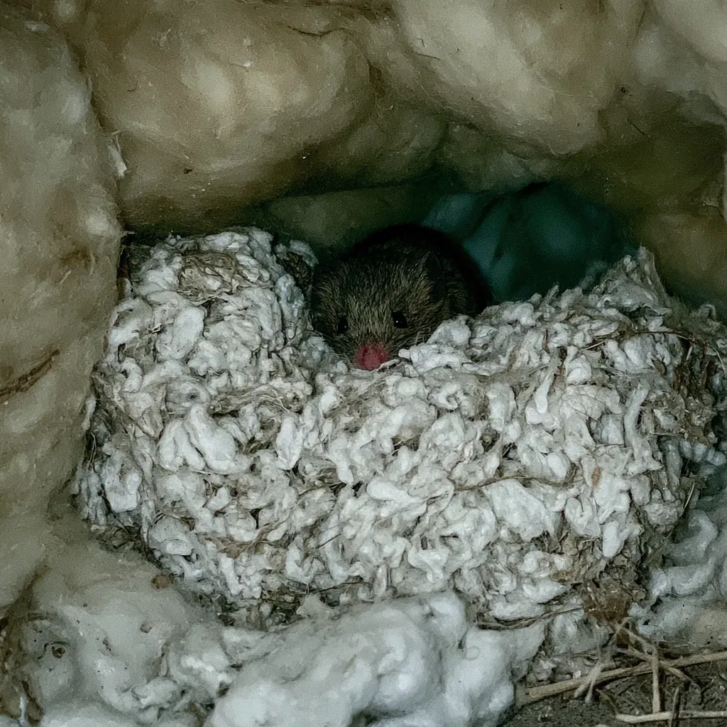 Rats and mice inside a the United States being checked over
